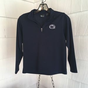 Penn State Boys Large zip up long sleeve shirt